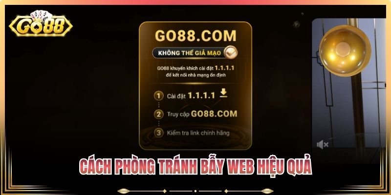 Cách phòng tránh bẫy web hiệu quả