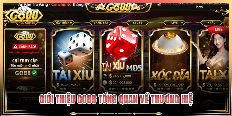 Giới thiệu Go88 tổng quan về thương hiệu
