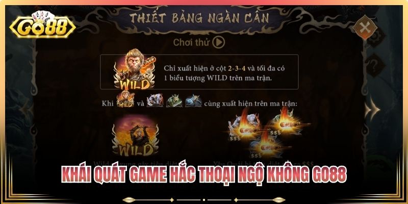 Khái quát game Hắc Thoại Ngộ Không Go88
