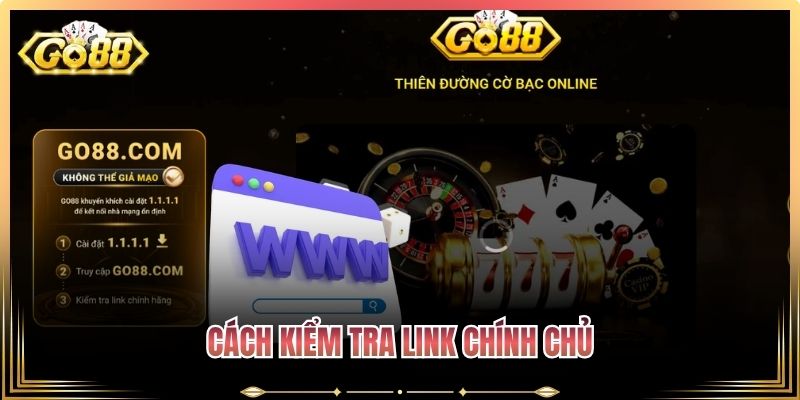 Cách kiểm tra link chính chủ