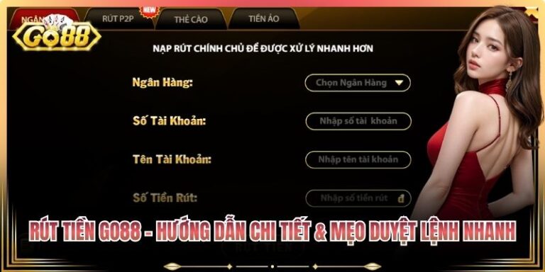 Rút Tiền Go88
