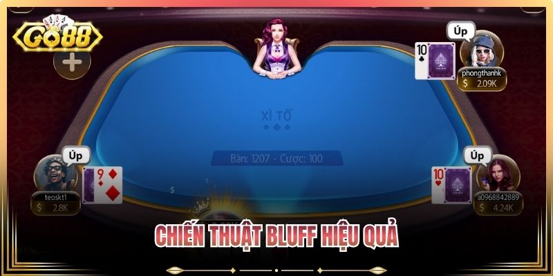 Chiến thuật bluff hiệu quả